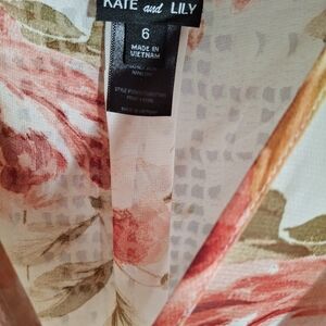 Kate and Lily Rose Print Dress